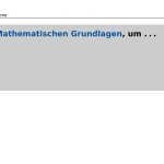 Mathe Grundlagen um