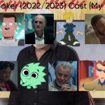 The Baker (2022/2023) Cast (My Style) | image tagged in the baker 2022/2023 cast my style,meme,memes,spoof cast,the baker,characters | made w/ Imgflip meme maker