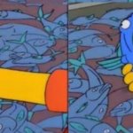Los simpsons pescado Bart