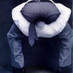 head in butt