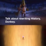 Shrek and Donkey impressed of King Candy (Turbo)’s death | image tagged in shrek and donkey impressed of villains defeat | made w/ Imgflip meme maker