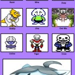 K-POP Demon Hunters Cast Meme | UNDERTALE | image tagged in k-pop demon hunters cast meme | made w/ Imgflip meme maker