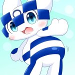 Miraitowa showing butt