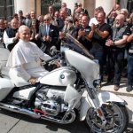 pope gets motorcycle