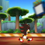 Angry Shadow Walking