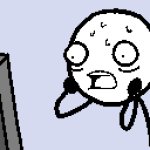 terrified computer