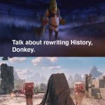 Shrek and Donkey impressed of Malgosha’s death | image tagged in shrek and donkey impressed of villains defeat | made w/ Imgflip meme maker