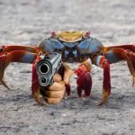 Crab attack template
