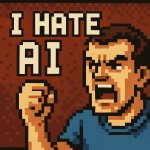 AI hates ai template