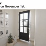 Why can't we wait until after Thanksgiving | Nobody:

Stores on November 1st: | image tagged in gifs,christmas,christmas memes,memes,retail | made w/ Imgflip video-to-gif maker