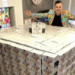 Pokemon Card Scalper and his collection. template