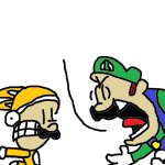 Luigi Screaming