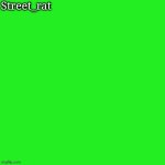 Rat green temp meme