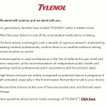 thank you tylenol, very cool