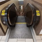 Down escalator template