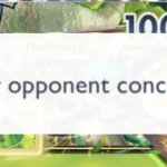 Your opponent conceded