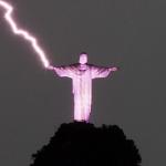 rio jesus with lightning