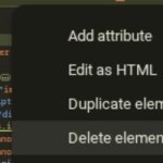 Head delete element