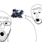 GUYS SILENT SALT COOKIE RELEASED | image tagged in soyjak pointing,crk,cookie run kingdom,ain't now way bro,silent salt cookie,finally released | made w/ Imgflip meme maker