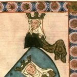 music history floating woman girl head