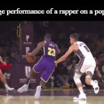 Fr though | Average performance of a rapper on a pop song: | image tagged in gifs,funny,meme,memes,funny meme,funny memes | made w/ Imgflip video-to-gif maker