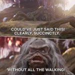 Without all the walking