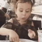 happy eating GIF Template