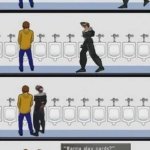 urinal talk.