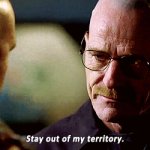 Walter white stay out of my territory