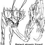 Reject atomic lizard turn to big mantis