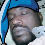 sleeping shaq