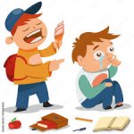 Bullying Kid Cartoon