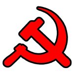 Communist Hammer Sickle Stroke PNG