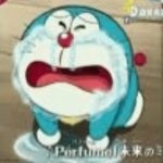 Doraemon Crying GIF Template