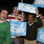 Jovenes con Rajoy / Casado / Feijoo