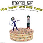 the hear me out cake | TRAJAN_74S | image tagged in the hear me out cake | made w/ Imgflip meme maker