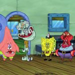 SpongeBob Face Freeze