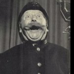 Laughing policeman message