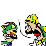 Updated Builder Luigi Screaming