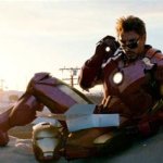 Sitting Iron Man