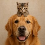 Kitten and Dog meme