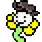 dancing flowey GIF Template