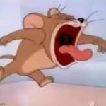 Jerry Mouse screaming