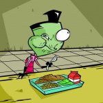 Invader Zim Eating Poison