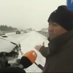 Auto machen so, ich machen so ... Unfall