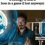 Videogame meme LOL | How I feel after creating a strategy to beat a boss in a game (I lost anyways) | image tagged in gifs,video games | made w/ Imgflip video-to-gif maker