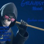 Gravestone's announcement temp