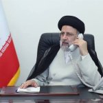 Khamenei on the phone