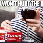 This won't hurt the baby