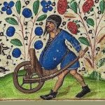 Man carrying his belly